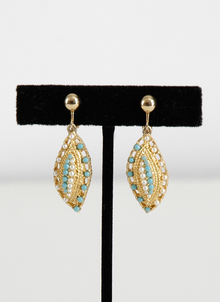 1960s Sarah Coventry 'ocean star' earrings