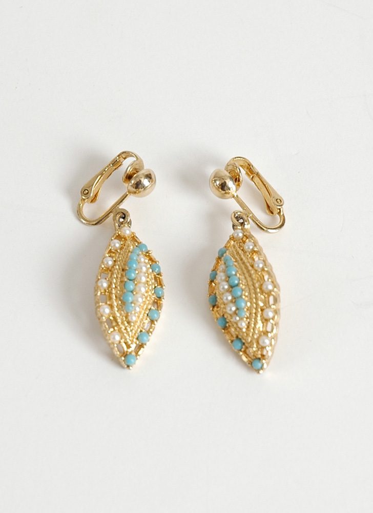 1960s Sarah Coventry ‘ocean star’ earrings