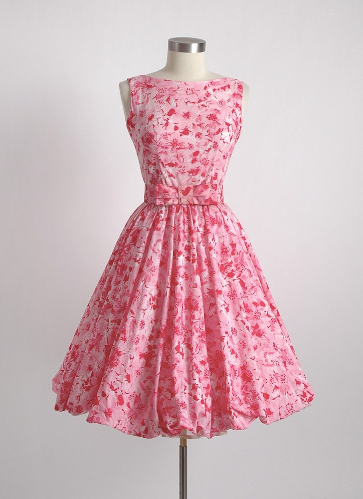 1950s 60s Jerry Gilden bubble dress