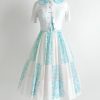 1950s cotton dress + bolero