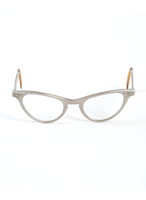 1950s metal Art-Craft cat-eye glasses
