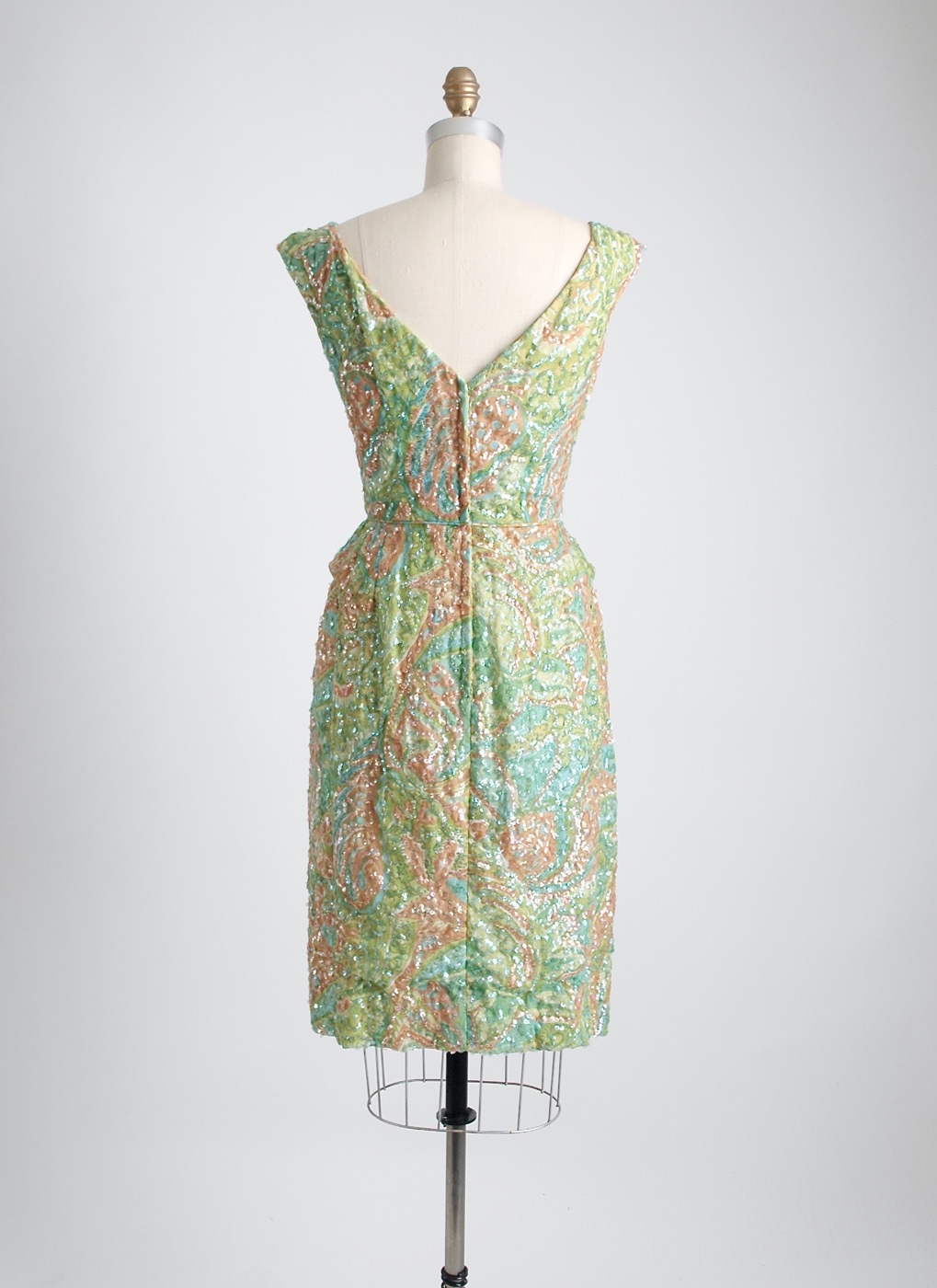 60s sequin dress