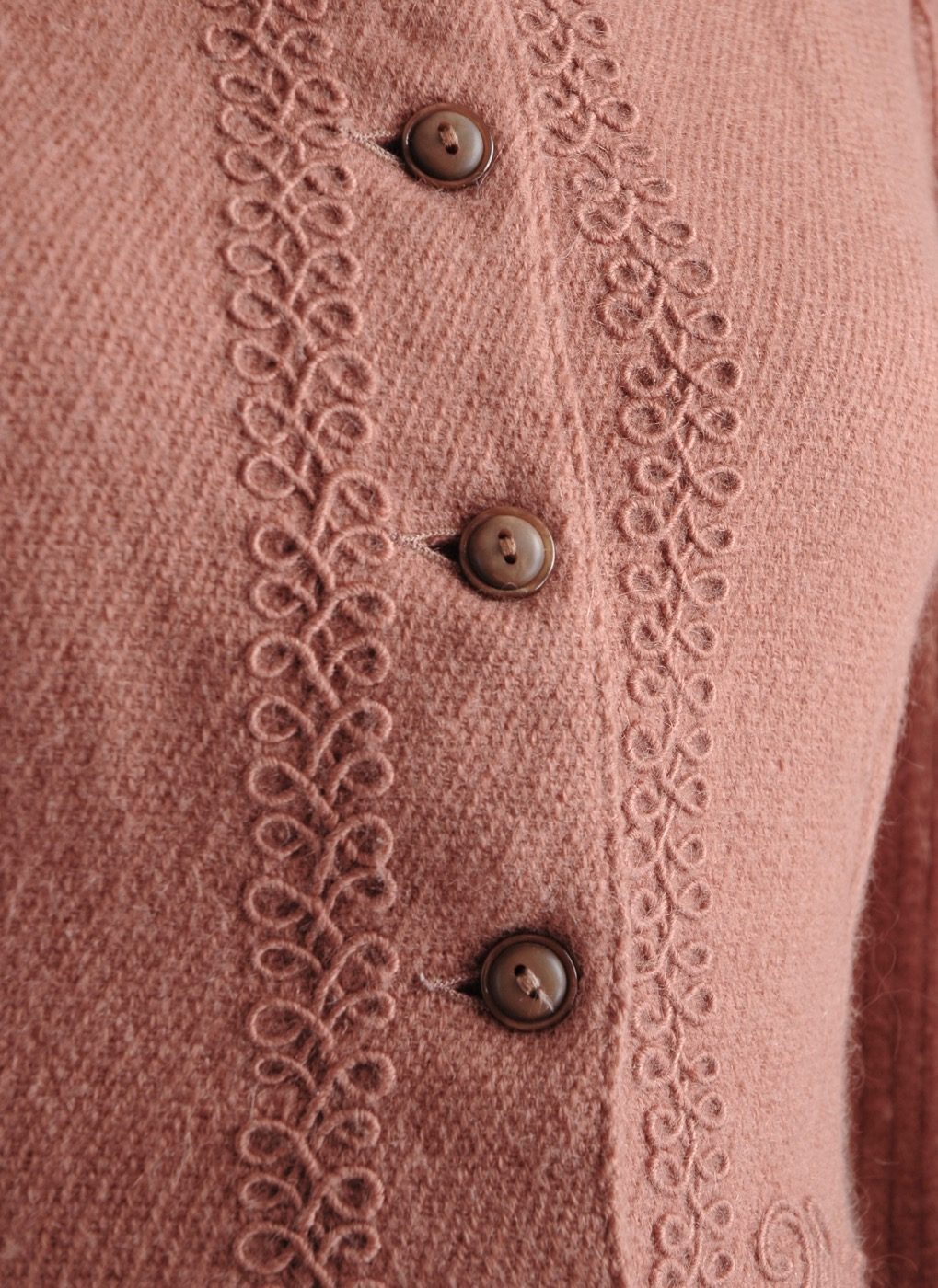 gorgeous 1930s mauve brown knit wool suit dress – Hemlock Vintage Clothing