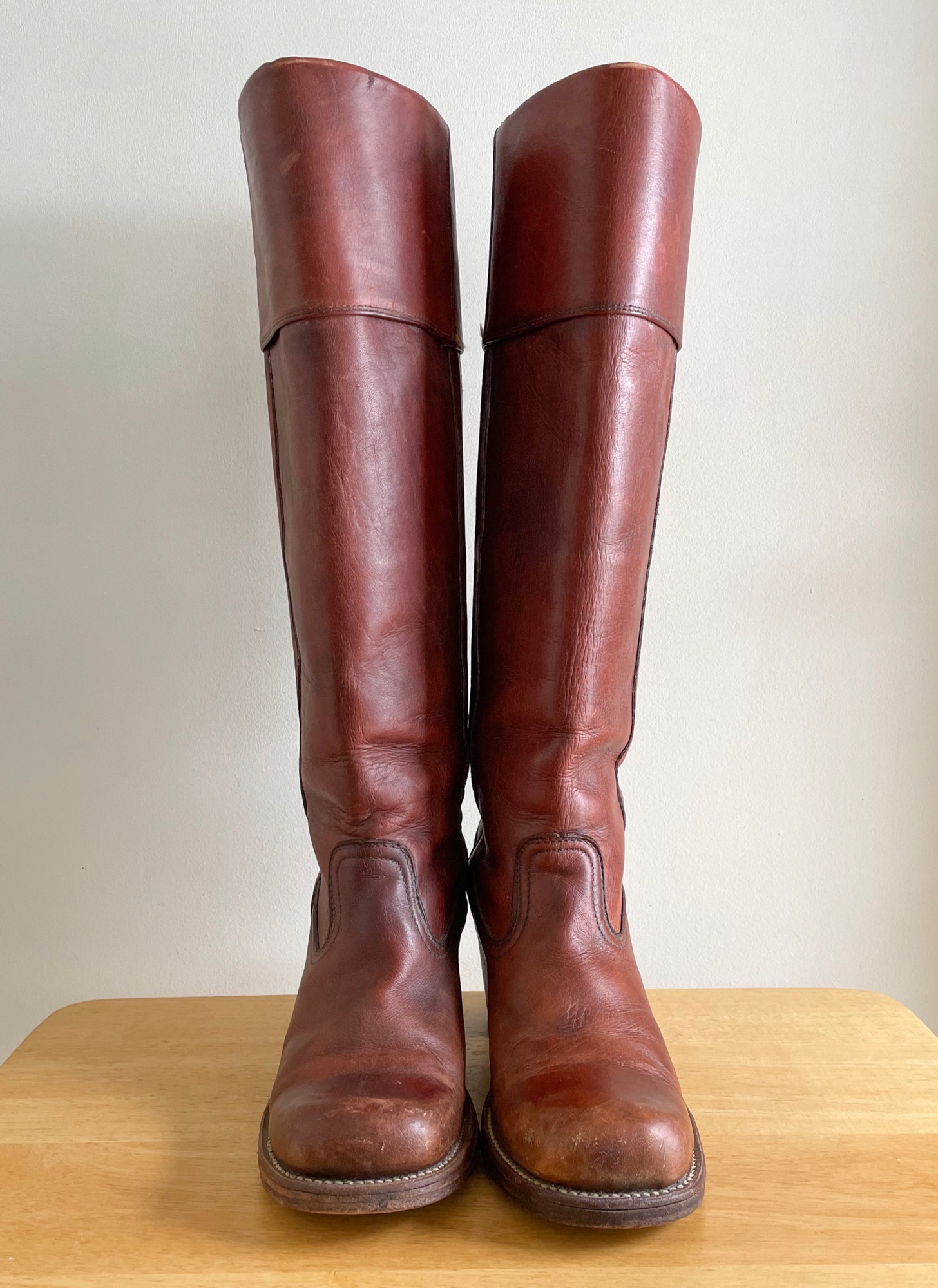 1970s Frye Georgetown Leather pull-on boots – Hemlock Vintage Clothing